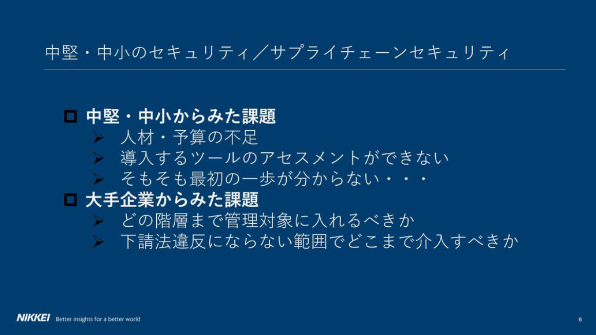 中堅・中小のセキュリティ/サプライチェーンセキュリティ スライド 