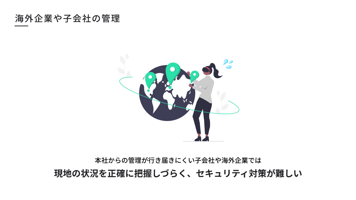 海外企業や子会社の管理 スライド 