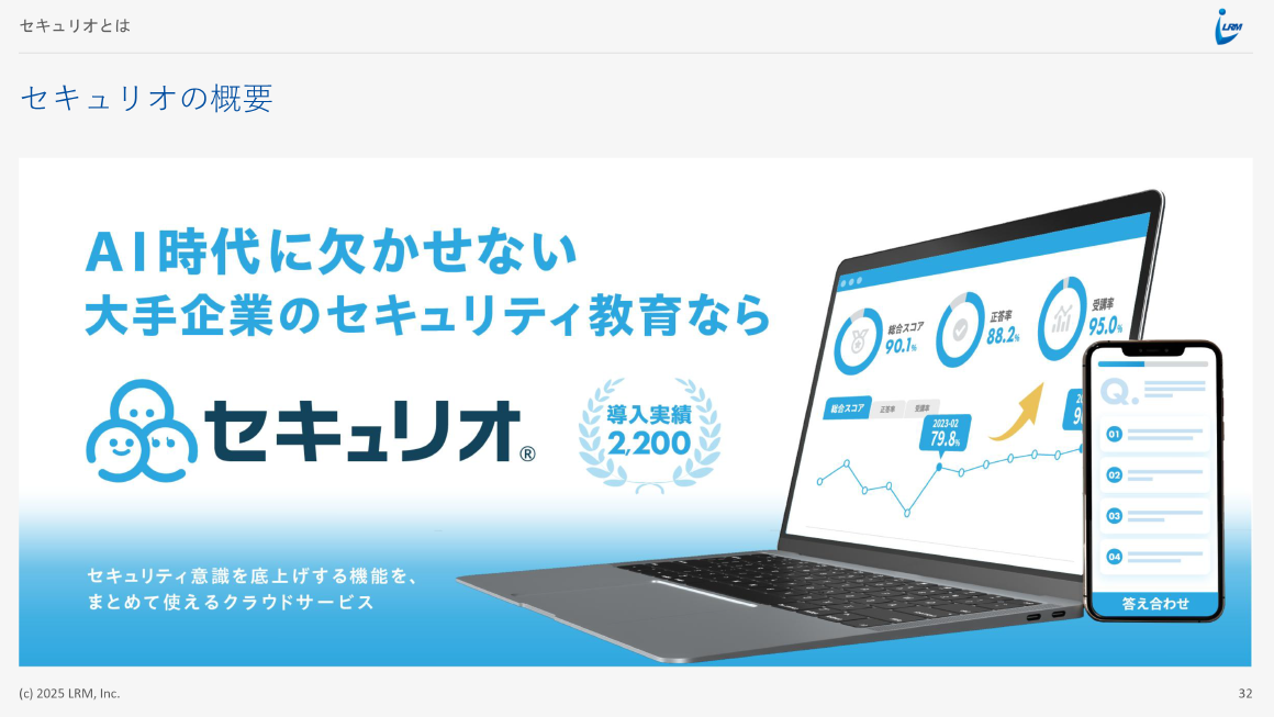 セキュリオの概要 スライド 