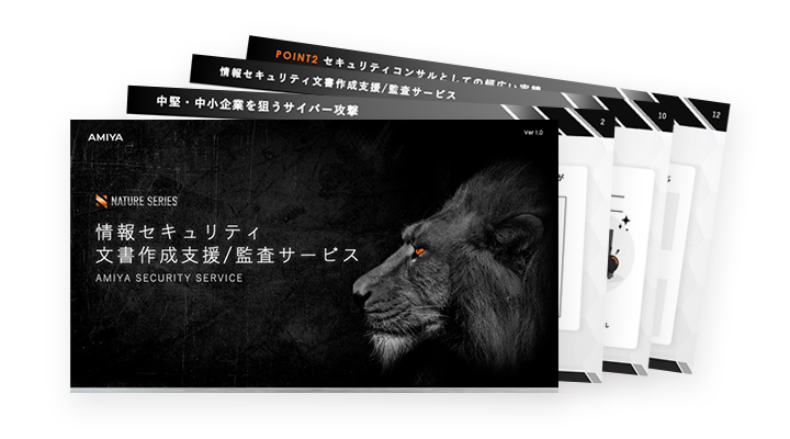 情報セキュリティ文書作成支援/監査サービス概要資料