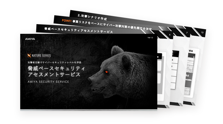 脅威ベースセキュリティアセスメントサービス
