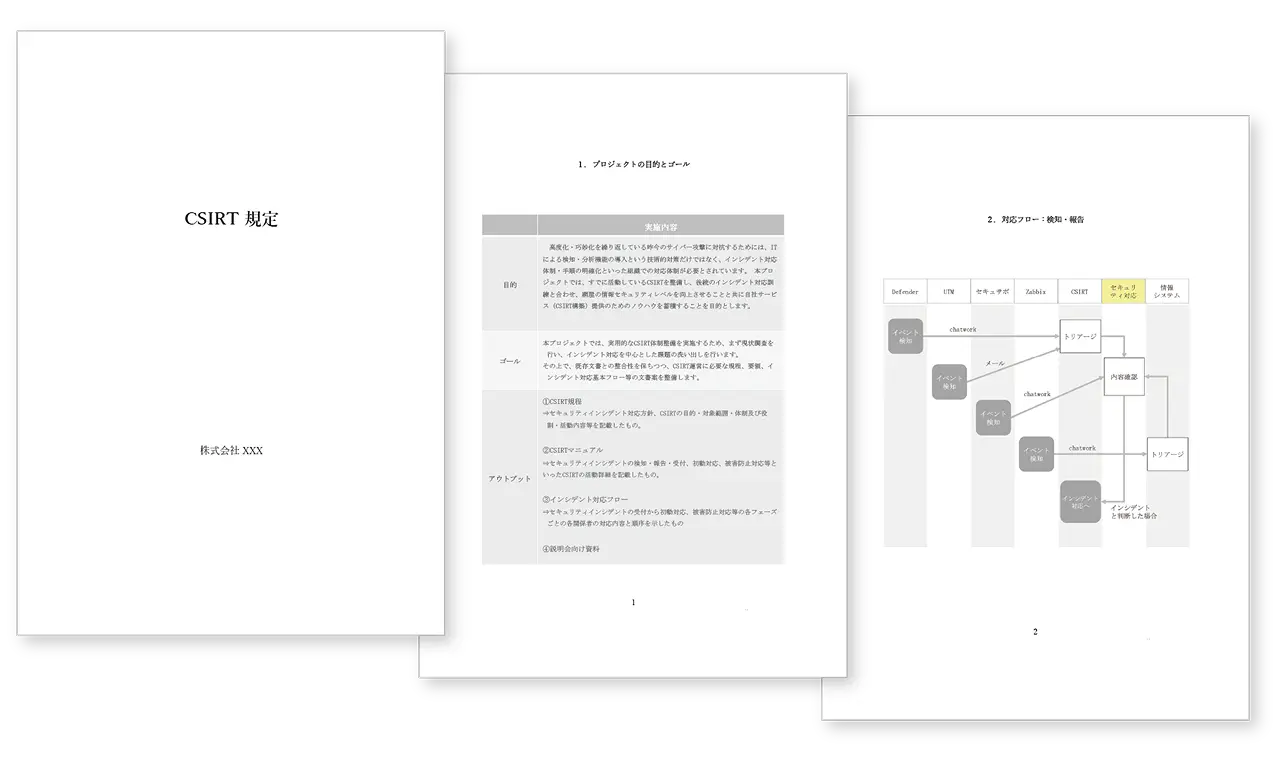 ドキュメントサンプル