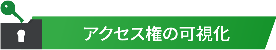 アクセス権の可視化