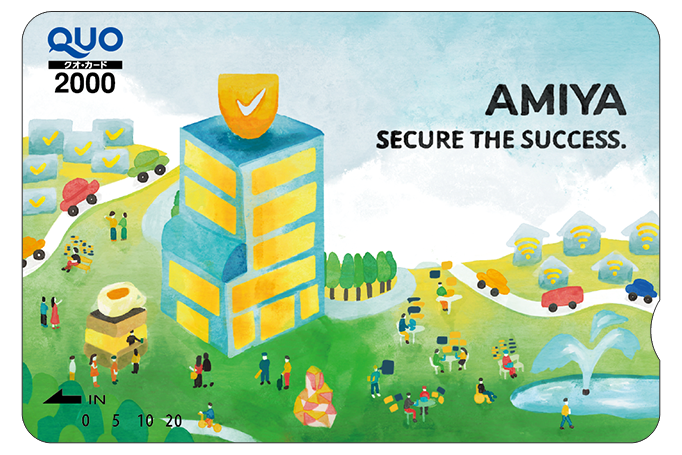 AMIYA QUOカード
