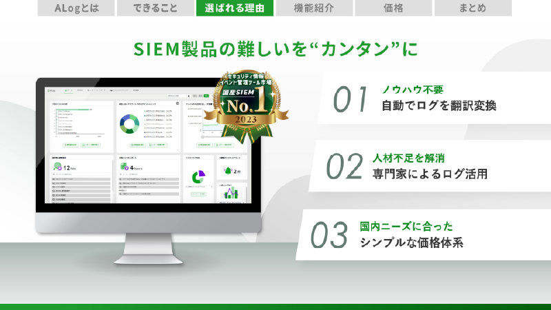 効果の見えるログ管理