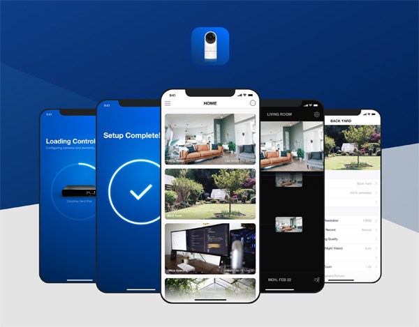 Unifi Protectアプリ（リモート）